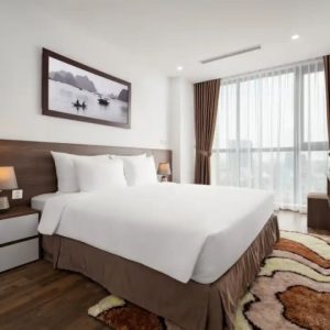 Ga bọc khách sạn T300 vải trắng trơn TATANA