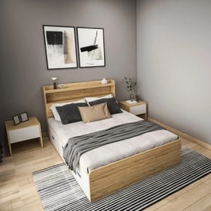 Giường ngủ ngăn kéo Tatana MDF054
