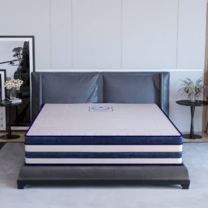 Nệm lò xo túi cao su 3 Viền Kim Cương